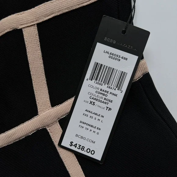 BCBG bodycon dress NWT - Picture 6 of 9